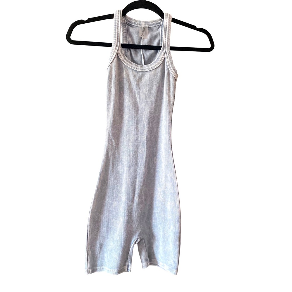AS Revival Ribbed‎ Romper Jumpsuit Tank Top Sleeveless Casual XS NWOT